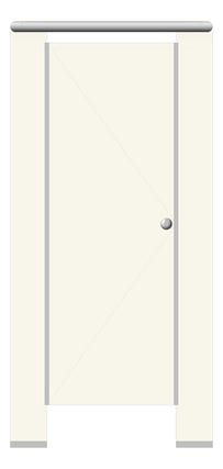 Front Image of Cubicle FloorMounted ABP Lawson Laminex