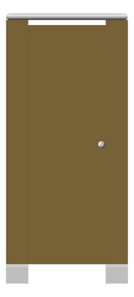 Front Image of Cubicle FloorMounted ABP Oxley AbetLaminati