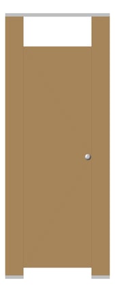 Front Image of Cubicle FloorToCeilingMounted ABP Wentworth AbetLaminati