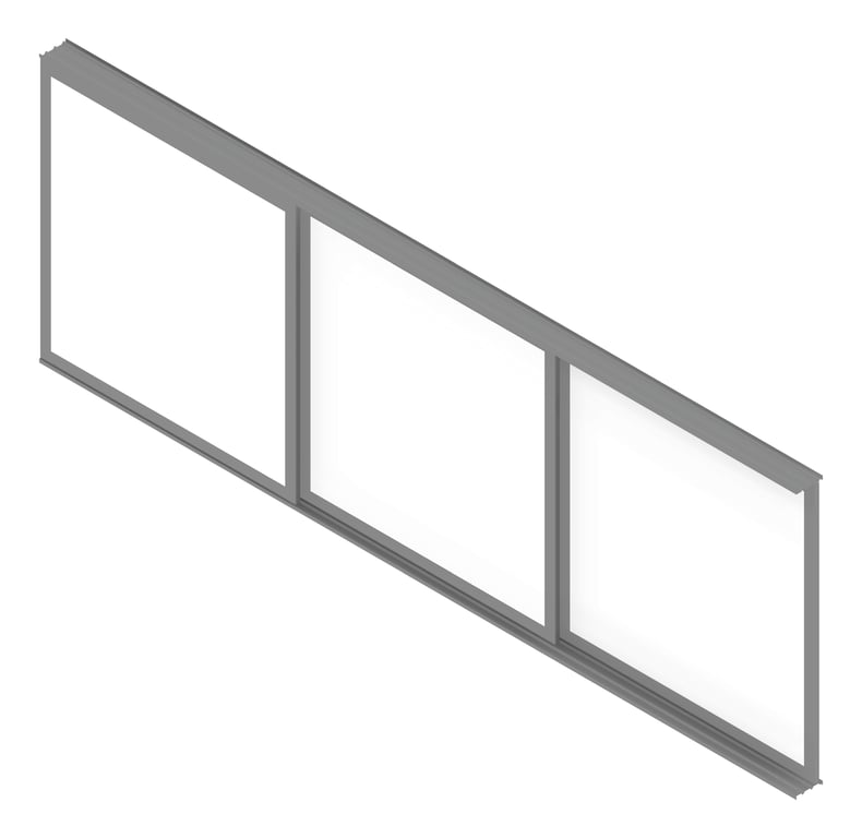 Board Classroom ABP HorizontalSliding ThreePanel