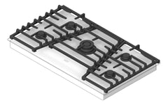 3D Shaded Image of Cooktop Gas AEG 900 Glass TouchControl