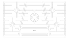 Plan Image of Cooktop Gas AEG 900 Glass TouchControl