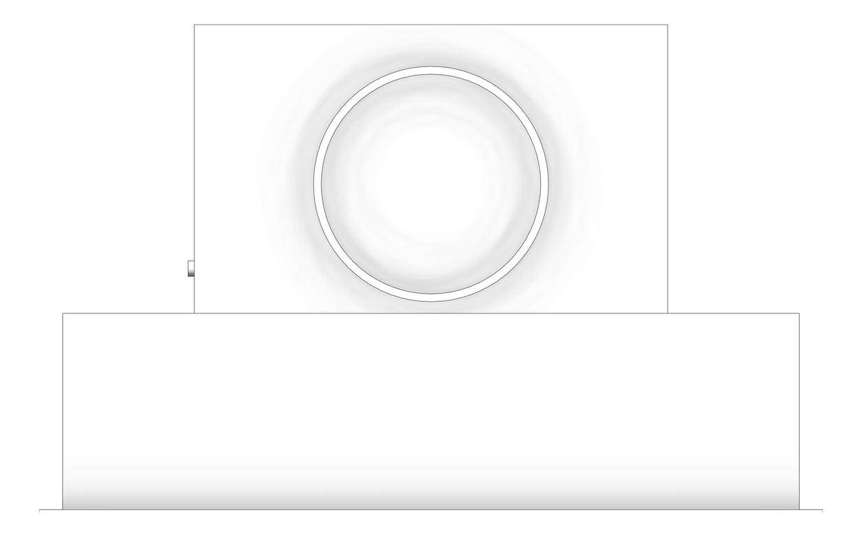 Left Image of Rangehood Ceiling AEG 1200