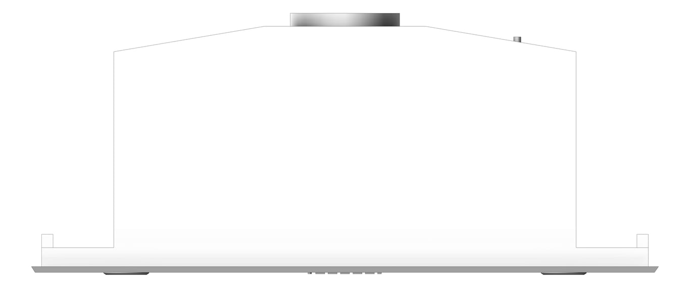 Front Image of Rangehood Integrated AEG 860 BaffleFilter