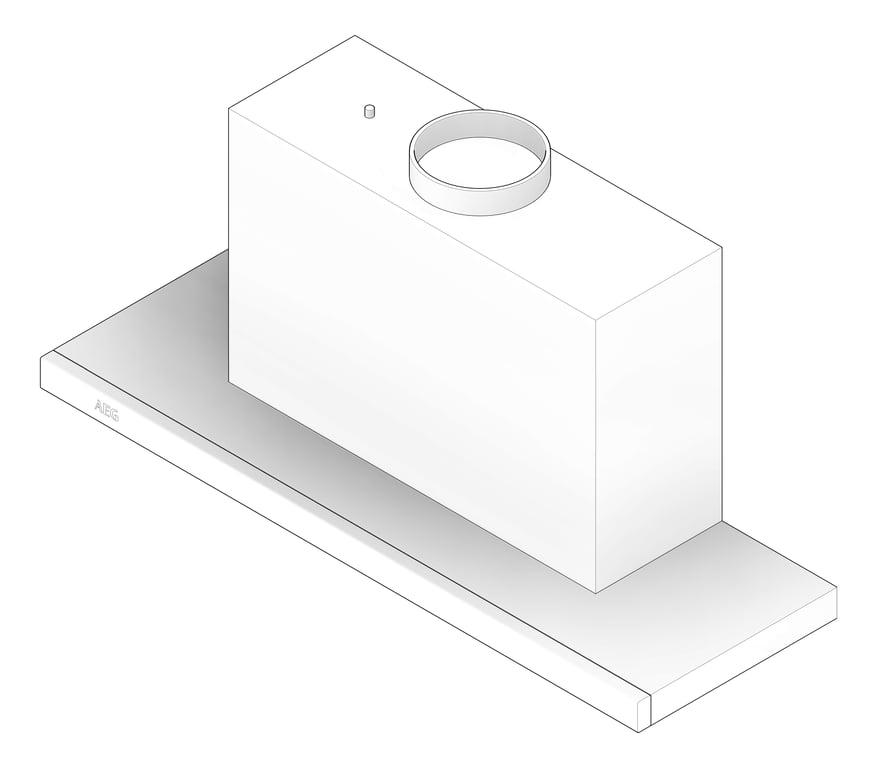 3D Documentation Image of Rangehood Telescopic AEG 900