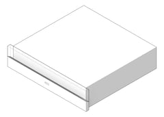 3D Shaded Image of WarmingDrawer AEG
