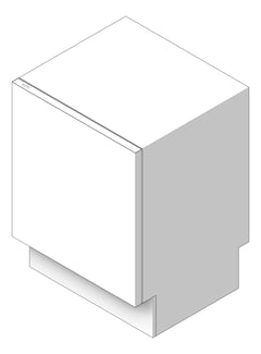3D Shaded Image of Dishwasher FullyIntegrated AEG