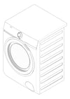 3D Documentation Image of Washer FrontLoad AEG DryerCombo
