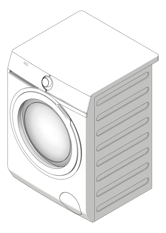 Washer FrontLoad AEG DryerCombo