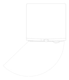 Plan Image of Washer FrontLoad AEG DryerCombo