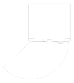 Plan Image of Washer FrontLoad AEG