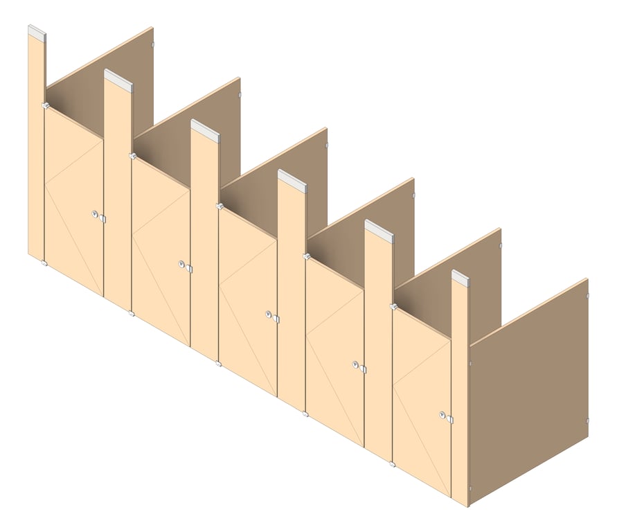 Navigate to CubicleArray CeilingHung AccuratePartitions LaminateLegacy