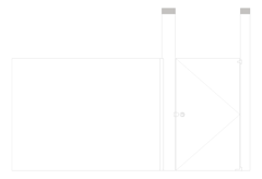 Front Image of Cubicle CeilingHung AccuratePartitions PowderCoatSteel Alcove