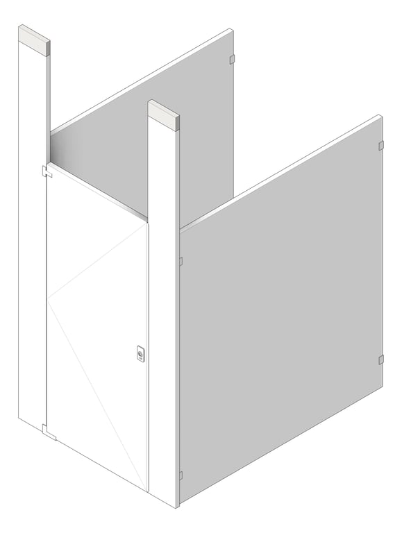 Navigate to Cubicle CeilingHung AccuratePartitions PowderCoatSteel IntegratedPrivacy