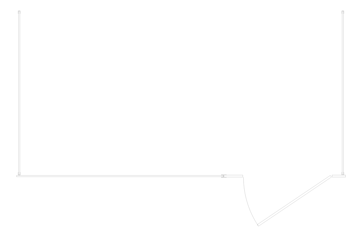 Plan Image of Cubicle FloorAnchored AccuratePartitions PhenolicColorThru Alcove