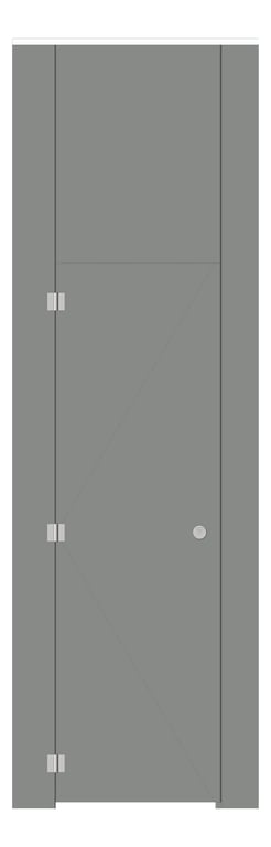 Front Image of Cubicle FloorToCeilingAnchored AccuratePartitions PhenolicColorThru MaximumPrivacy