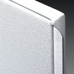 ASI - Powder Coated - Integrated Partitions - Close Up.jpg Image of CubicleArray FloorToCeilingAnchored AccuratePartitions PowderCoatSteel IntegratedPrivacy