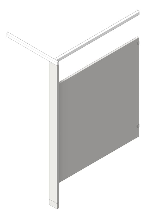 Navigate to UrinalScreen FloorAnchored AccuratePartitions StainlessSteel OverheadBraced