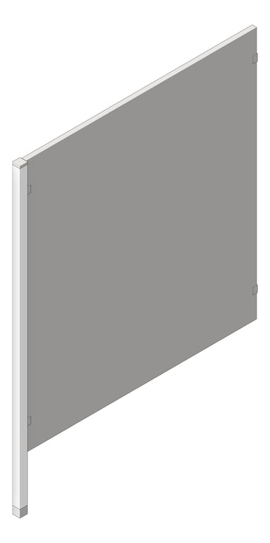 Navigate to UrinalScreen FloorAnchored AccuratePartitions StainlessSteel PostMount