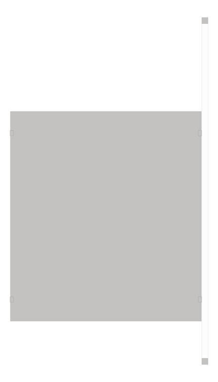 Left Image of UrinalScreen FloorToCeilingAnchored AccuratePartitions StainlessSteel PostMount