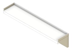 3D Shaded Image of Vanity AccuratePartitions PhenolicBlackCore