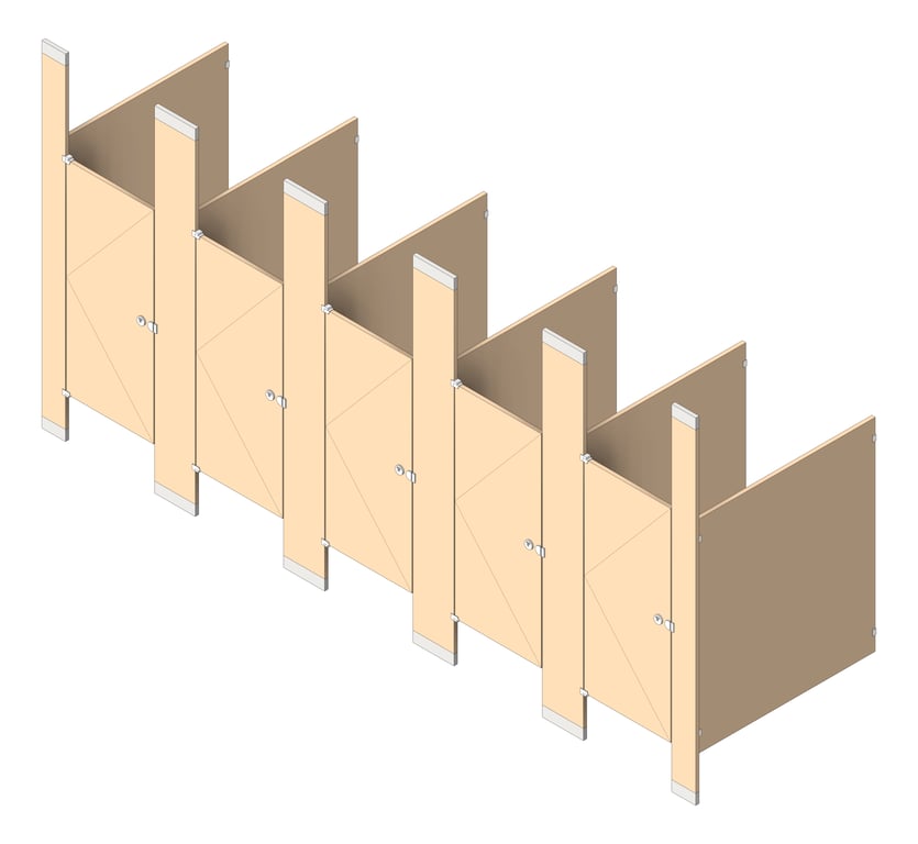 Navigate to CubicleArray FloorToCeilingAnchored GlobalPartitions LaminateLegacy