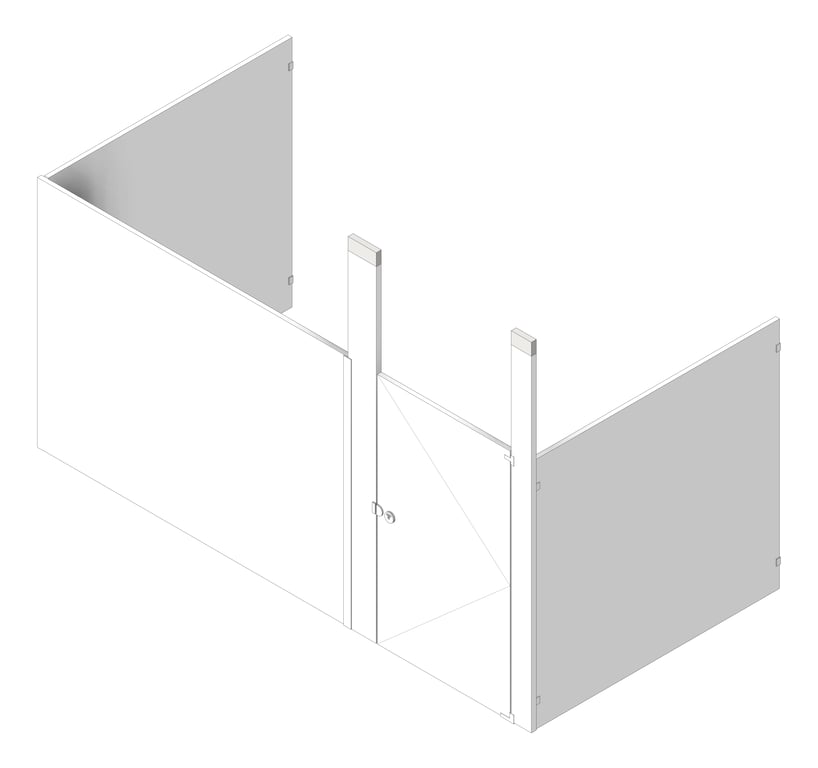 Navigate to Cubicle CeilingHung GlobalPartitions PowderCoatSteel Alcove