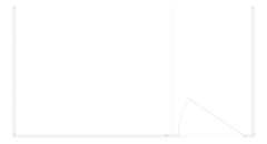 Plan Image of Cubicle FloorAnchored GlobalPartitions AlpacoElegance OverheadBraced Alcove