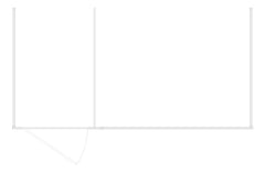 Plan Image of Cubicle FloorAnchored GlobalPartitions PowderCoatSteel OverheadBraced IntegratedPrivacy Alcove