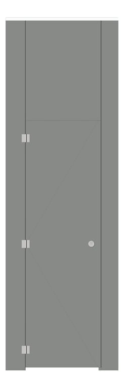 Front Image of Cubicle FloorToCeilingAnchored GlobalPartitions PhenolicColorThru MaximumPrivacy