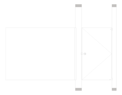 Front Image of Cubicle FloorToCeilingAnchored GlobalPartitions PowderCoatSteel Alcove