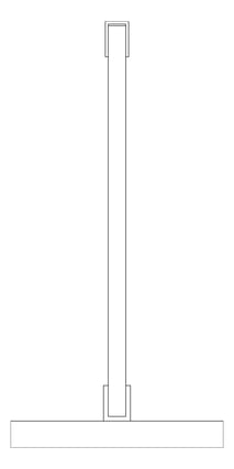 Plan Image of UrinalScreen CeilingHung GlobalPartitions PhenolicBlackCore