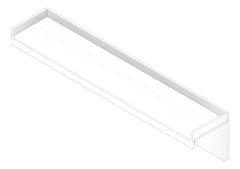 3D Documentation Image of Vanity GlobalPartitions HDPE