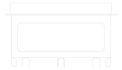 Plan Image of BabyChangeStation Recessed ASIJDMacDonald Parallel StainlessSteel