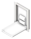 3D Shaded Image of BabyChangeStation Recessed ASIJDMacDonald Vertical StainlessSteelClad