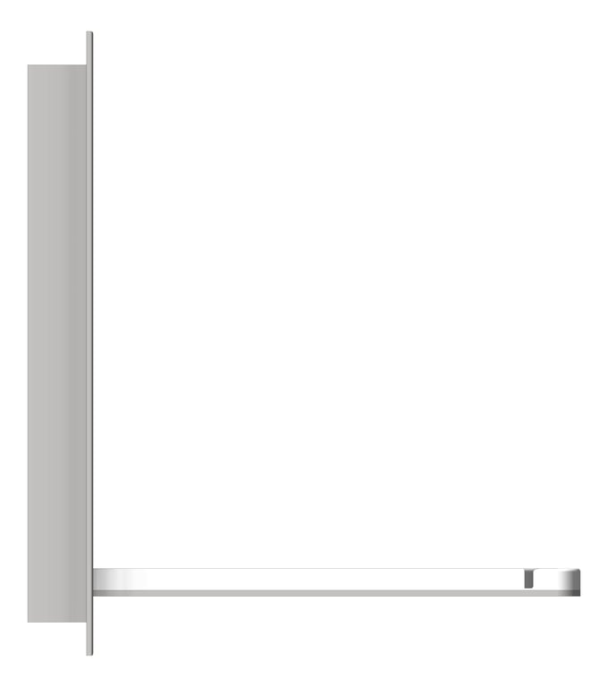 Left Image of BabyChangeStation Recessed ASIJDMacDonald Vertical StainlessSteelClad