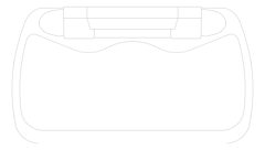Plan Image of BabyChangeStation SurfaceMount ASIJDMacDonald Parallel Plastic