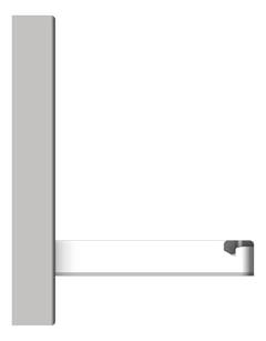 Left Image of BabyChangeStation SurfaceMount ASIJDMacDonald Parallel StainlessSteelClad