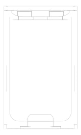 Plan Image of BabyChangeStation SurfaceMount ASIJDMacDonald Vertical Plastic