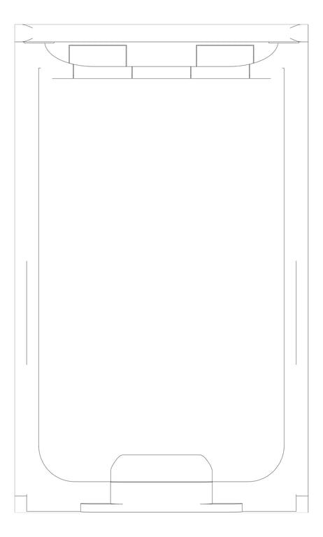 Plan Image of BabyChangeStation SurfaceMount ASIJDMacDonald Vertical Plastic