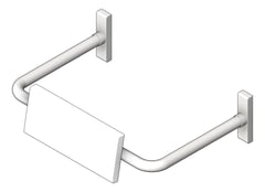 3D Shaded Image of BackRest SurfaceMount ASIJDMacDonald