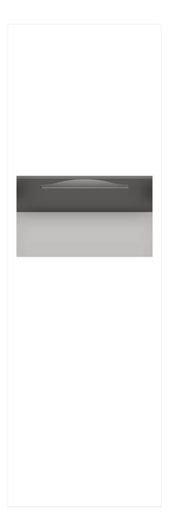 Front Image of CombinationUnit Recessed ASIJDMacDonald Piatto PaperDispenser WasteBin 34L