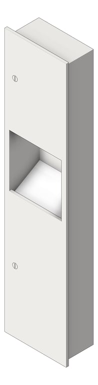 Navigate to CombinationUnit Recessed ASIJDMacDonald Simplicity PaperDispenser WasteBin 26.5L