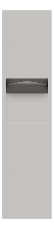 Front Image of CombinationUnit SurfaceMount ASIJDMacDonald Traditional PaperDispenser WasteBin 26L