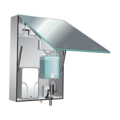 10-0661-2_ASIJDMacDonald_Behind_The_Mirror_BTM_Soap_Dispenser_Velare-300x300.png Image of Mirror SurfaceMount ASIJDMacDonald Velare Cabinet