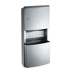 10-204623-9_ASIJDMacDonald_Paper_Towel_Dispenser__Waste_Bin_Surface_Mount_Roval_Web.png Image of CombinationUnit SurfaceMount ASIJDMacDonald Roval PaperDispenser WasteBin 11.2L