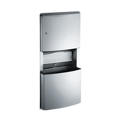 10-204623_ASIJDMacDonald_Paper_Towel_Dispenser__Waste_Bin_Recessed_Roval_Web.png Image of CombinationUnit Recessed ASIJDMacDonald Roval PaperDispenser WasteBin 11.2L