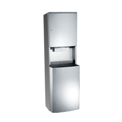 10-20469-9_ASIJDMacDonald_Paper_Towel_Dispenser__Waste_Bin_Surface_Mount_Roval_Web.png Image of CombinationUnit SurfaceMount ASIJDMacDonald Roval PaperDispenser WasteBin Removable 56L