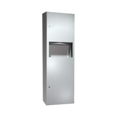 10-6462-9_ASIJDMacDonald_Paper_Towel_Dispenser__Waste_Bin_Surface_Mount_Simplicity_Web.png Image of CombinationUnit SurfaceMount ASIJDMacDonald Simplicity PaperDispenser WasteBin 34L