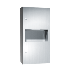 10-64623-9_ASIJDMacDonald_Paper_Towel_Dispenser__Waste_Bin_Surface_Mount_Simplicity_Web.png Image of CombinationUnit SurfaceMount ASIJDMacDonald Simplicity PaperDispenser WasteBin 8.4L